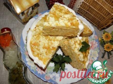 Капустная запеканка "Крошки не останется" - кулинарный рецепт