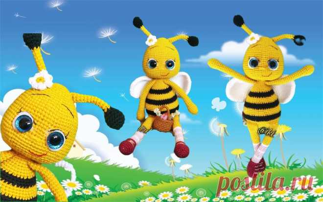 Amigurumi Honey Bee Free Pattern We share wonderful amigurumi free patterns with you. In this article, amigurumi honey bee free pattern is waiting for you.
