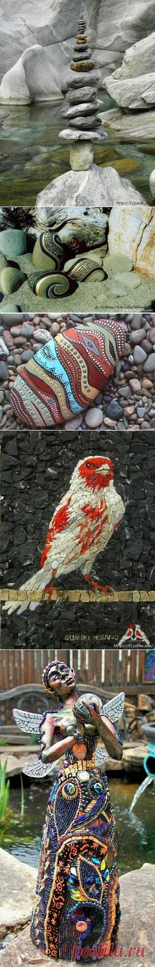 ГАЛЬКА В ДЕКОРЕ ЛАНДШАФТА И ИНТЕРЬЕРА. | Самоцветик