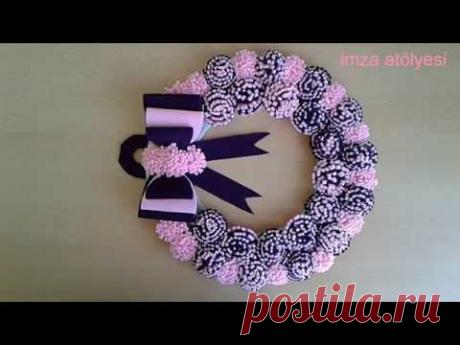 DIY : Keçeden Kapı Süsü Yapımı, Door Decoration , Kendin Yap