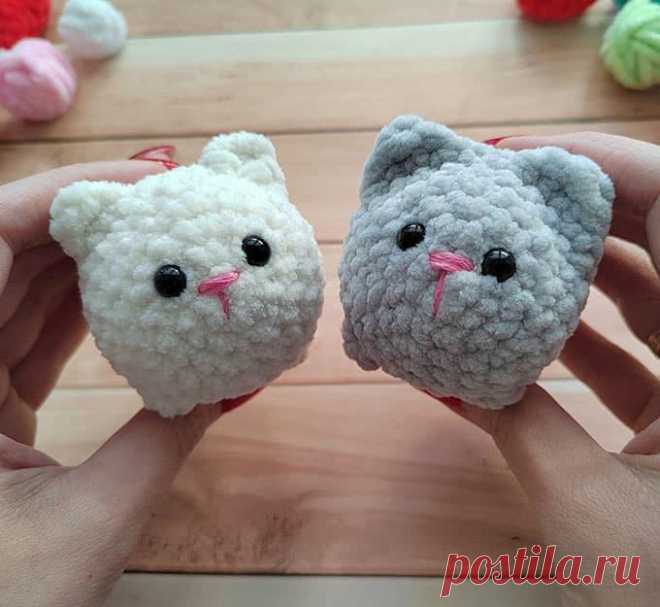 Пухлые котята крючком. Амигуруми схемы и описания. Автор: Always Knit | IRINELY.ART