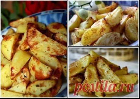 ПИКАНТНЫЙ ЗАПЕЧЕННЫЙ КАРТОФЕЛЬ