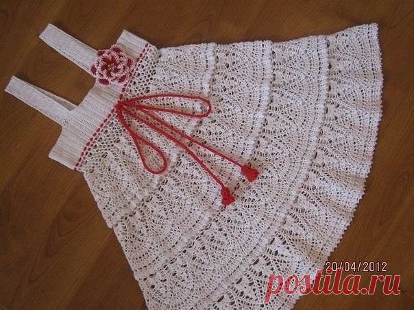 Летнее платье крючком