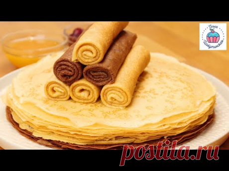 Заварные БЛИНЫ на Кефире / Тонкие Блинчики