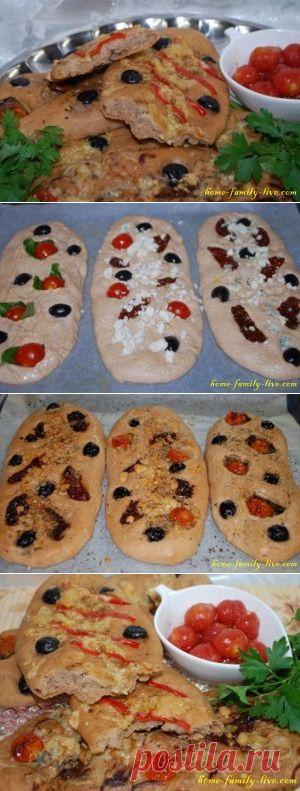 Фокачча - Кулинарные рецептыКулинарные рецепты