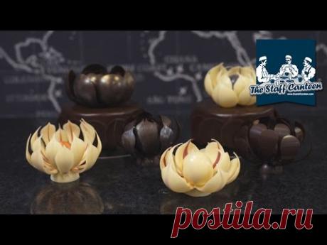 Mark Tilling: How to make chocolate flower decorations for cakes and centerpieces