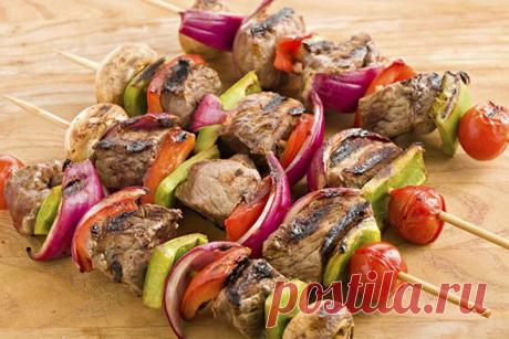 Шиш-кебаб по-грузински.