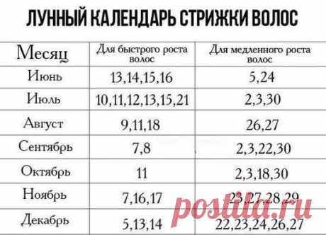 Девчонки, записываемся к своим мастерам на стрижки в правильные дни 
Сохраните себе, чтобы не потерять
