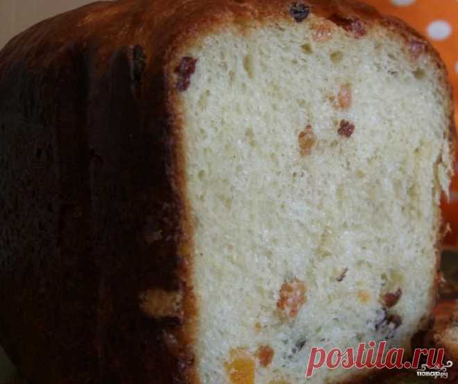 Сдобный хлеб с изюмом - кулинарный рецепт на Повар.ру