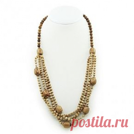Бусы из сливы &quot;Зарница&quot;, средние 70см (648руб.)