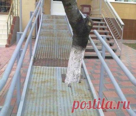 15+ доказательств того, что отечественные пандусы бессмысленны и беспощадны . Тут забавно !!!