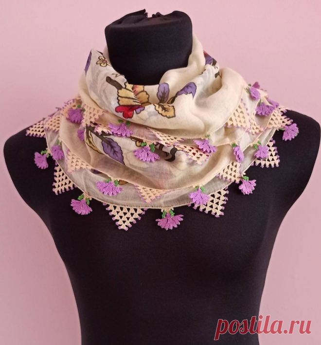 Турецкий текстиль вышивка иглой шарф | Etsy