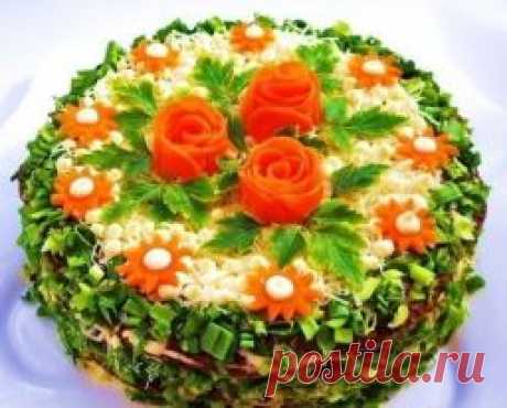 Тортик из куриной печени - Лучшие кулинарные рецепты интернета