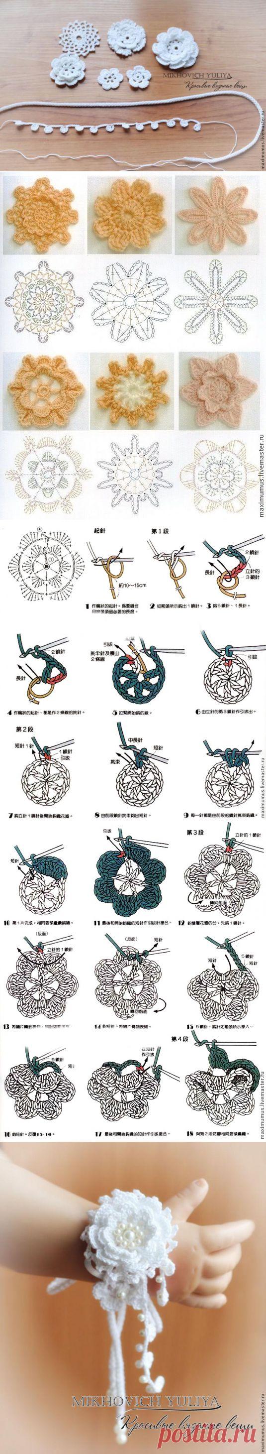 Вяжем украшения крючком — просто и красиво
