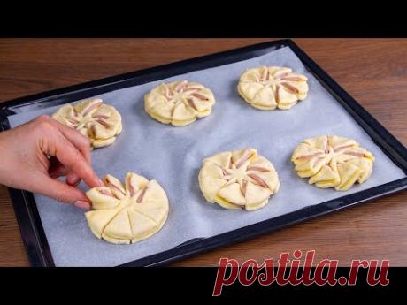 Купите сразу много слоеного теста - эта закуска вам не надоест!