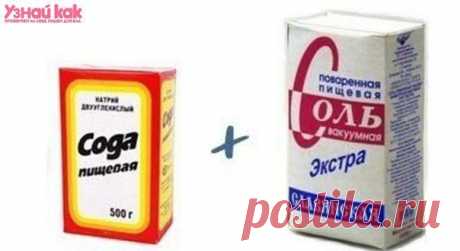 Соль и сода | Полезные советы