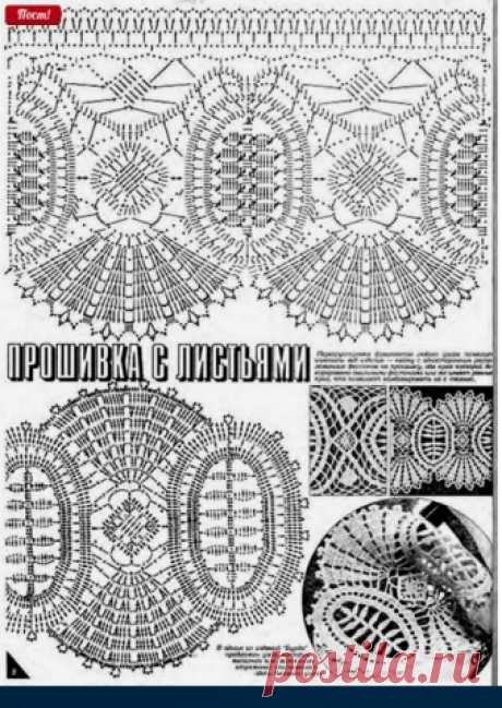 Красивая кайма - Вязание крючком для начинающих