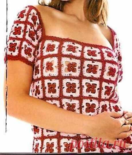 CROCHET TOP. CROCHET TOP. FREE DIAGRAM.