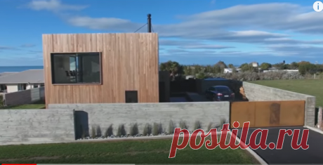 Modern Cube-shaped House Architecture Design Idea - YouTube