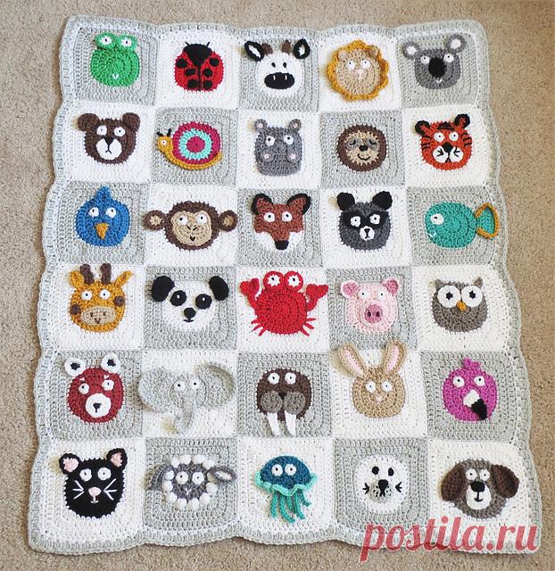 Ravelry: Zookeeper's Blanket pattern by Justine Walley