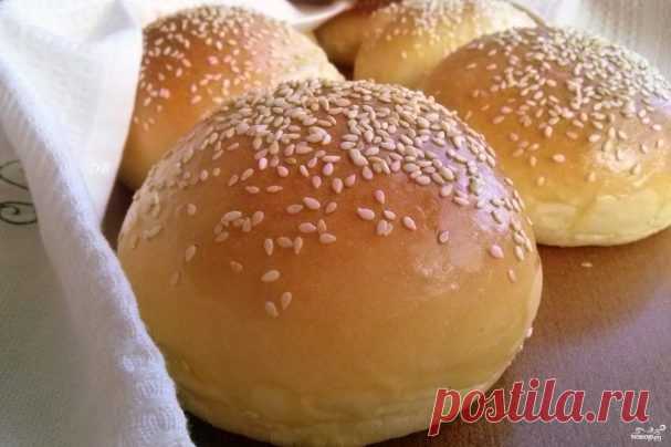 Булочки для бургеров - пошаговый рецепт с фото на Повар.ру