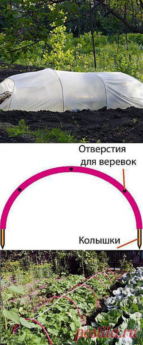 Мастерим парничок из гимнастических обручей | ВСЁ ДЛЯ ДОМА