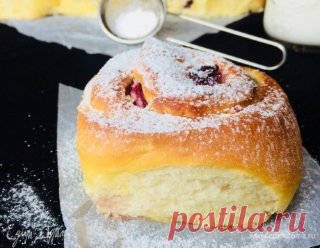 Булочки со сливочным сыром и вишней рецепт 👌 с фото пошаговый | Едим Дома кулинарные рецепты от Юлии Высоцкой