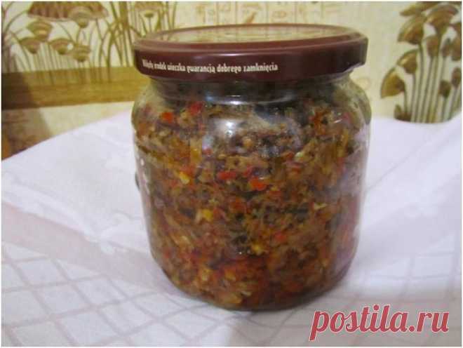 Икра из ножек опят!