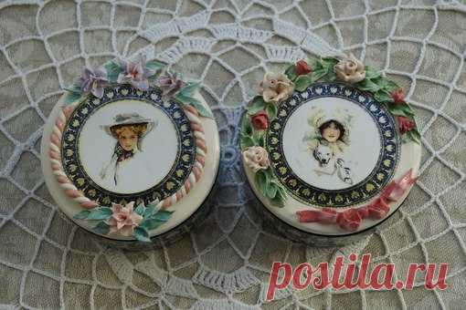 Шкатулки по МК Натальи Родиной 
