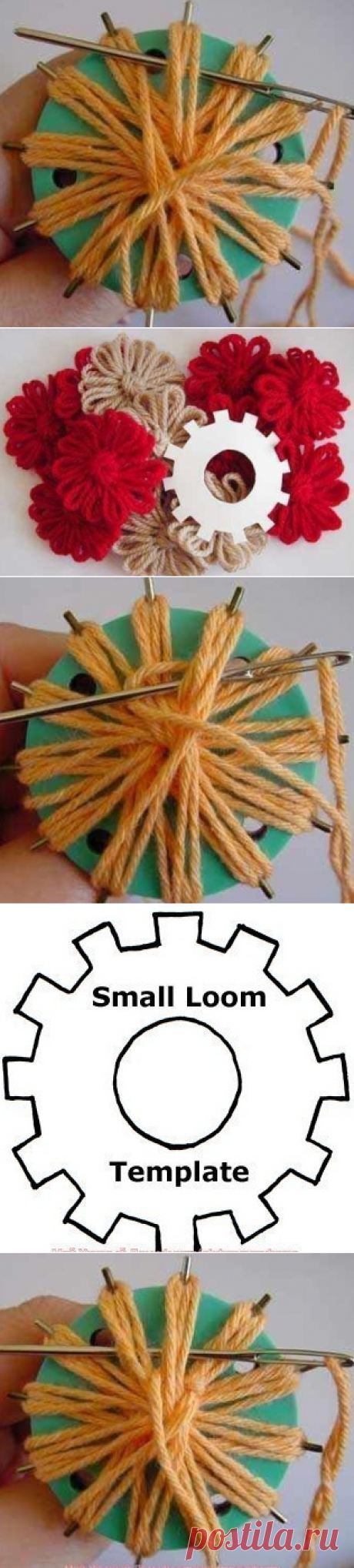 Цветок на шестеренке — Сделай сам, идеи для творчества - DIY Ideas