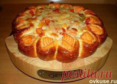 Вкусный и красивый рыбный пирог. - Простые рецепты Овкусе.ру