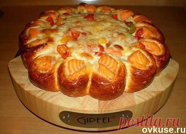 Вкусный и красивый рыбный пирог. - Простые рецепты Овкусе.ру