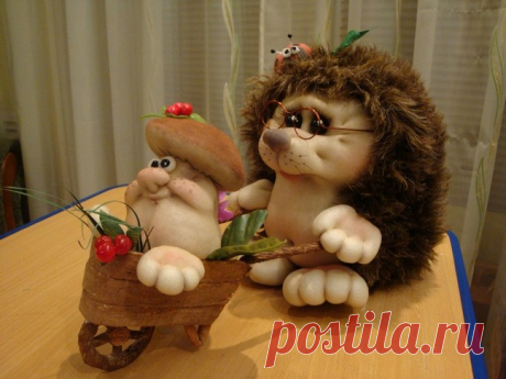 Куклы, сделанные в чулочной технике. | Colors.life