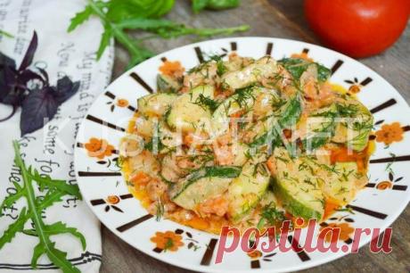 Тушеные цукини. Пошаговый рецепт с фото - Кушать нет