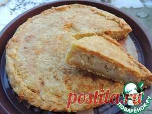 Пирог "Закусочный" с двумя начинками - кулинарный рецепт