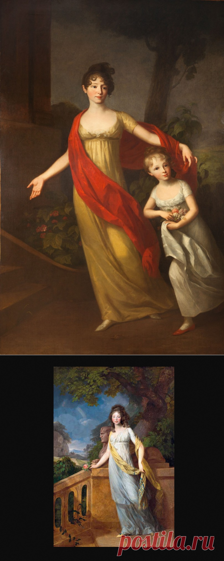 Тишбейн, Иоганн Фридрих Аугуст (1750 — 1812) | Женский портрет