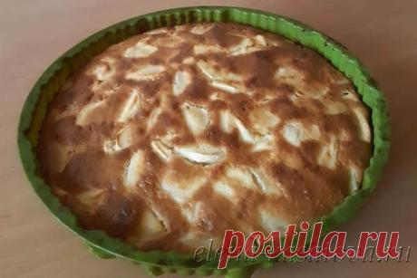 Шарлотка На Кефире С Яблоками (Пошаговый Рецепт С Фото В Духовке)