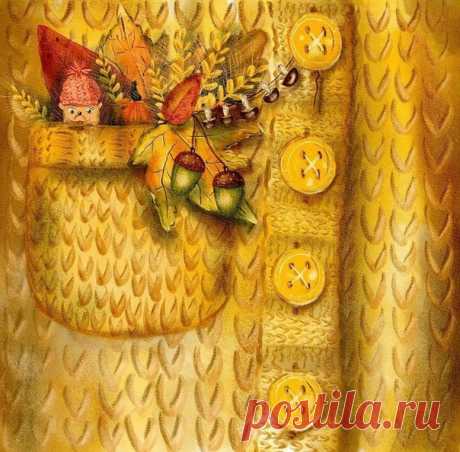 Осень - это наша тайна. Мы многое храним в душе, и только прохладная осень лукаво улыбается, знает, чем согреть нас и что нам подарить. У каждого из нас своя осень. Свой цвет, запах и вкус... Берегите осень. Наслаждайтесь своей осенью...