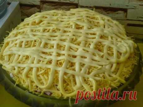 Салат «Пушинка» - 7 Марта 2015 - Рецептики