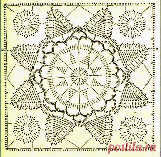 Ivelise Feito à Mão: Quadrado De Crochê