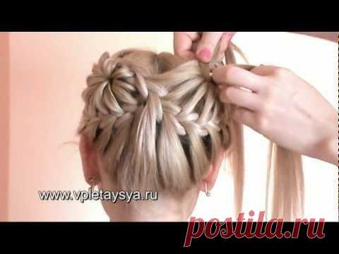 Плетение косичек.