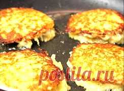 картофельные   драники с мясом