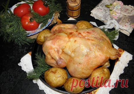 Курица с картофелем «Всё гениальное-просто» — Домашний уют