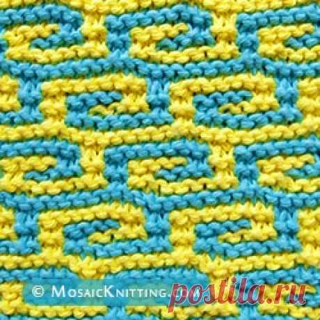 Fretwork - garter stitch