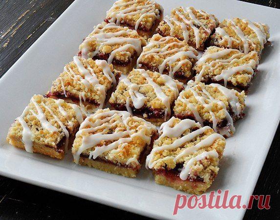 Вишневый штрейзель / Изысканные кулинарные рецепты