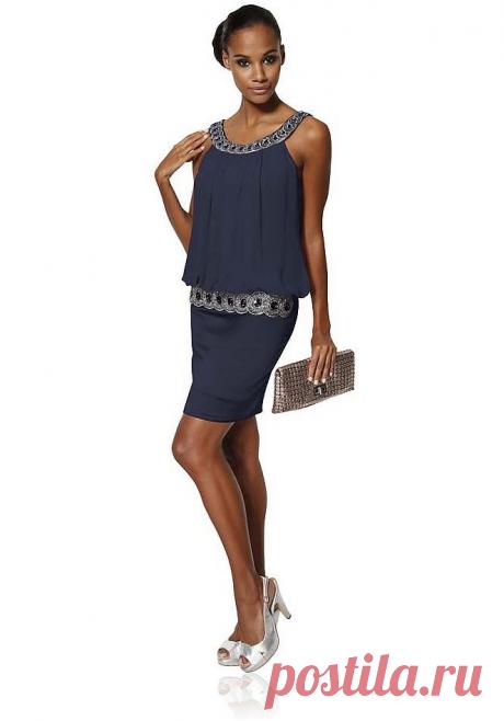 Коктейльное платье купить в Интернет магазине Quelle за 8199.00 руб - с доставкой по Москве и России