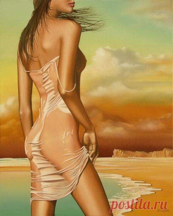 Современный французский художник,Jean Jacgues Cazin.