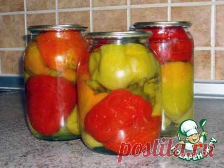 Маринованный перец целиком – кулинарный рецепт