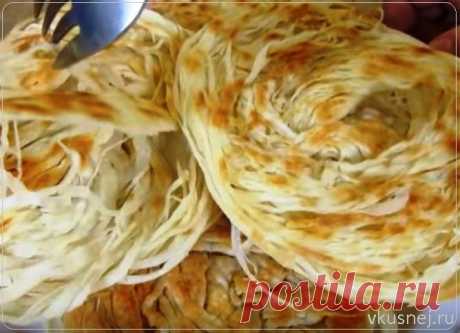Самая слоеная, марокканская лепешка