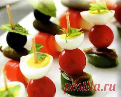 Пинчос с копчёным угрем и лососем рецепт приготовления